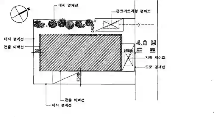 대영빌라A동 배치도 이미지